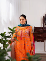 Tangerine Flare Maxi
