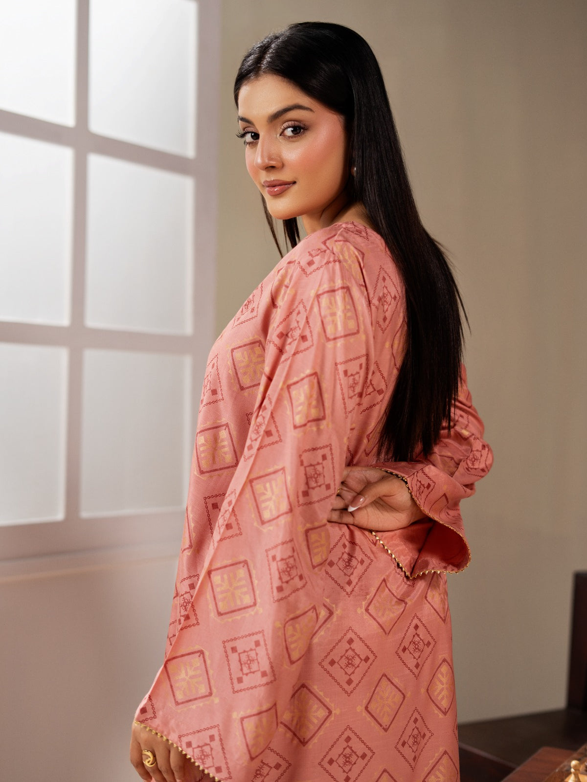 Zarnaz – Foil Print 2-Piece
