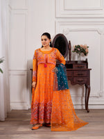 Tangerine Flare Maxi