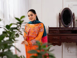 Tangerine Flare Maxi