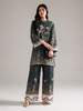 Zumurrud – Dark Green Ornate Border 2-Piece