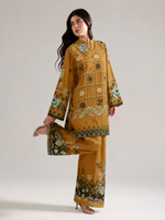 Tarannum – Mustard Floral 2-Piece